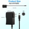 HYGAMOCC 6V 1A Universal AC Adapter with 8 Tips, AC