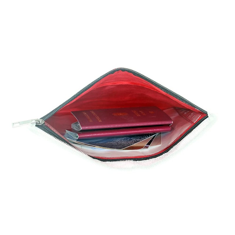 Rottner Flame Retardant Document Wallet DIN A4 Zip Fastener