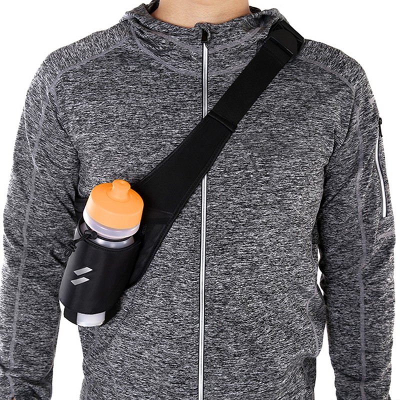 Sport Running Belt Bag With Water Bottle Holder Waist Bag