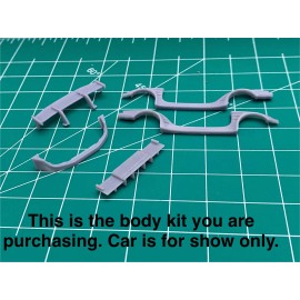 Hot Wheels 1/64 Wide Body Kit For Hotwheels Honda Civic Si Resin Kit For Custom Hotwheels