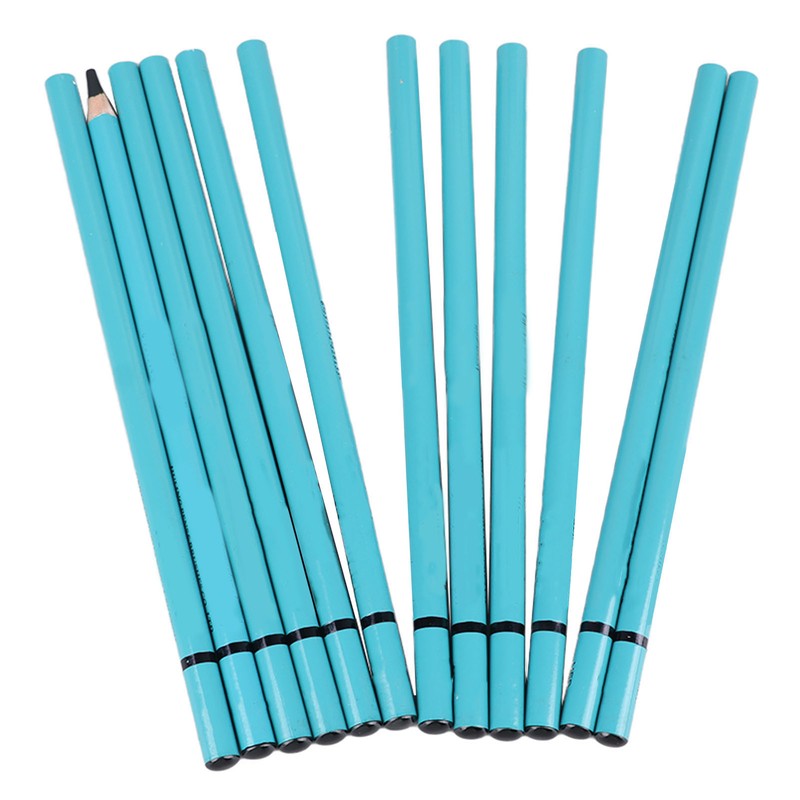 12pcs Charcoal Pencils Set Synthetic Wood Sketching Drawing Pencils for