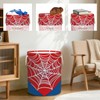 Red Spider Web Laundry Hamper - 58L Collapsible Waterproof Large