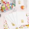 LIYH 50 Pcs Easter Guest Napkins Gold Bunny Disposable Hand