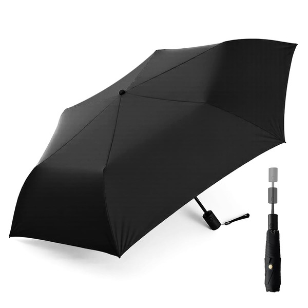 DAIBON Parasol "Innovative Graduated Closure" Folding Umbrella, 100% UV Protection,