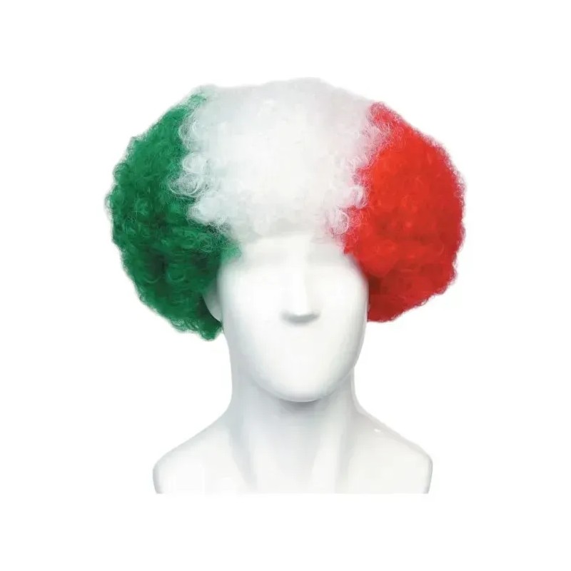 5 Pelucas Afro Tricolor Viva México Fiesta Patrias Seleccion Tricolor