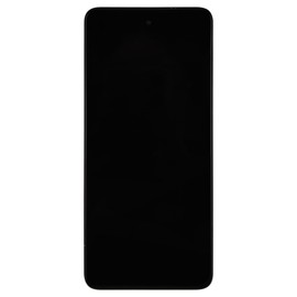 SWARK OLED LCD Display Compatible with Moto G 5G 2024 [6.6"] (Black with Frame) （with Fingerprint Function） Touch Screen Digitizer Assembly Replacement + Tools