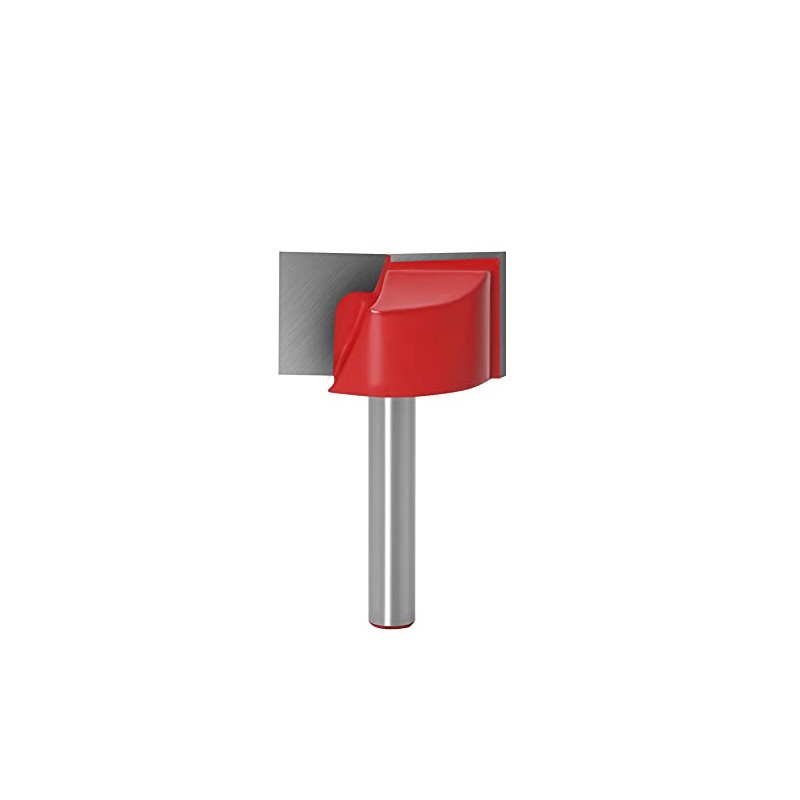 MACHSWON 30mmx6mm Straight Shank Bottom Cleaning Router Bit Plan Bottom