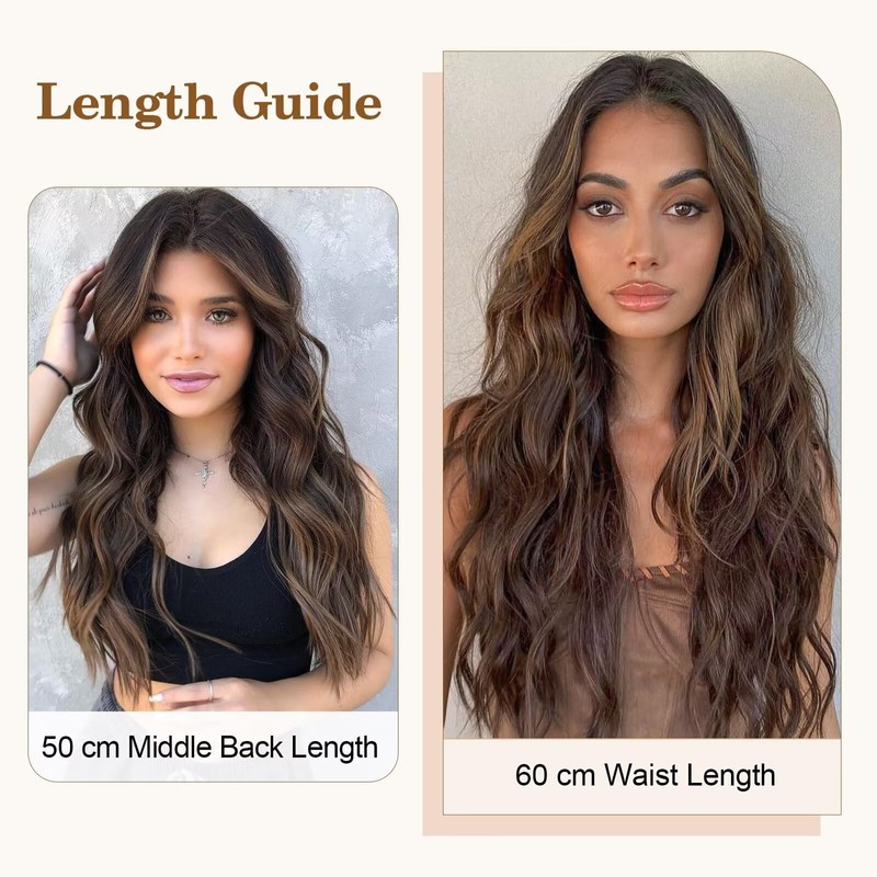 TESS Flip-In Extensions 60 cm, Golden Mix Bleach Blonde Secrets