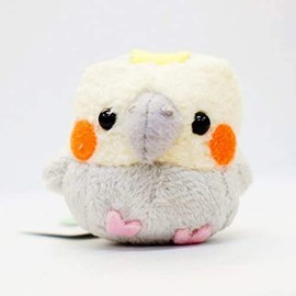 Bird Petite Bean filled Plush Munyu Mamu Series (Cockatiel/Gray)