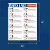 Stretch & Flex Poster Exercise for Workplace Guide Employees Employers