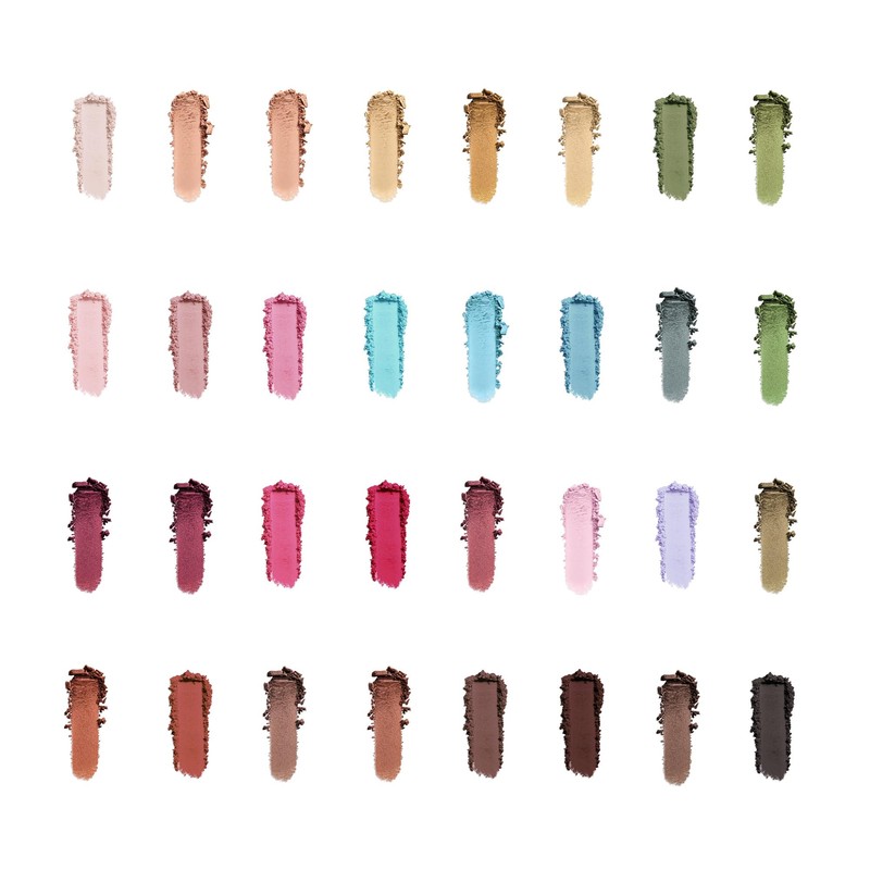 Holler and Glow Perfect Palette 32 Shades Eyeshadow Palette, 0.90
