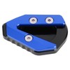 Motorcycle Side Stand Base Kickstand Extension Pad Enlarger Plate Fit