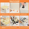 Shoe Organizer for Closet, 2 Pack Shoe Storage Organizer with