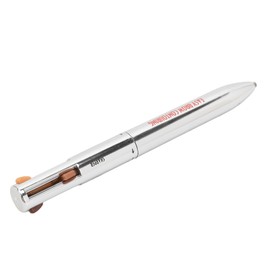Naroote Contorno de Cejas 4 en 1, Lápiz de Contorno de Cejas Corrector de Larga Duración a Prueba de Manchas de 4 Colores para Maquillaje de Ojos (1  