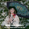 Wxjiahetai Inverted Reverse Umbrella with C-shaped Handle Windproof Upside Down
