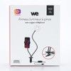 WE LED Ringlicht mit Universal-Telefonhalterung und Clip zum Aufhängen, 3