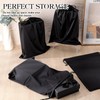 Weewooday 12 Pcs Adult Toy Bags Drawstring Microfiber Pouch Adult