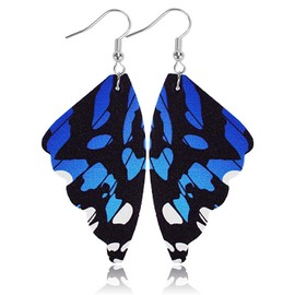 Butterfly Earrings for Women Butterfly Wing Earrings Butterfly Dangle Earrings Crystal Beaded Tassel Earrings Gothic Butterfly Wing Earrings Jewelry Gifts