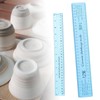 Nishiyuenyi Ceramic Shrinkage Scale Ruler, Ceramic Measuring Ruler, with Standard