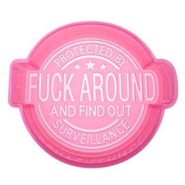 (300 Design Optional) MUBYOK M368 Find Out Surveillance Silicone Freshie Mold for Baking Aroma Beads Car Freshie Supplies