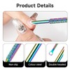 6 Pcs Nail Cuticle Pusher Tool Set (1 Dual Ended