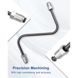 Front Brake tube Caliper To Flex Hose Fit for Toyota Tacoma 2011-2022 Replace 47318-04130 47318-04121, Brake Pipe Hose Tube 1pcs