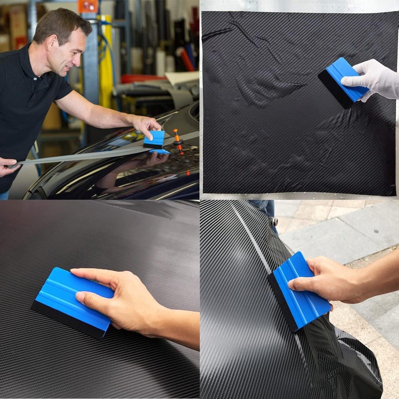 Cluoling Car Wrapping Tool Set, Car Wrapping Film Application Tool