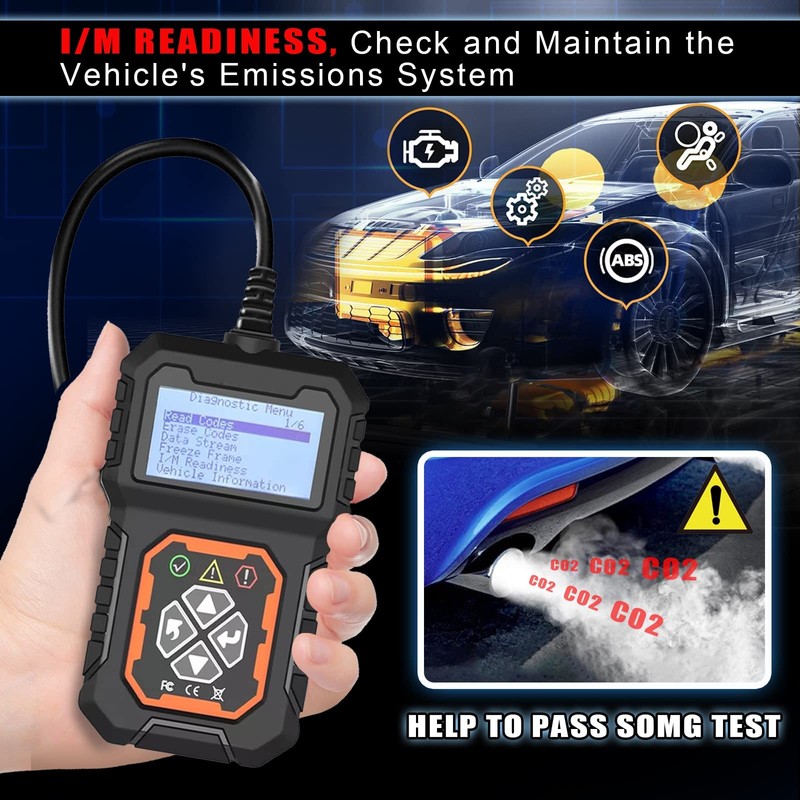 iKiKin OBD2 Car Codes Reader Automatic Diagnostic Tool, OBD2 Car