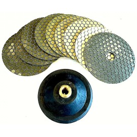 Cortefino Diamond Polishing Pads 5 Inch For Marble Concrete Stones Terrazzo Granite quartz
