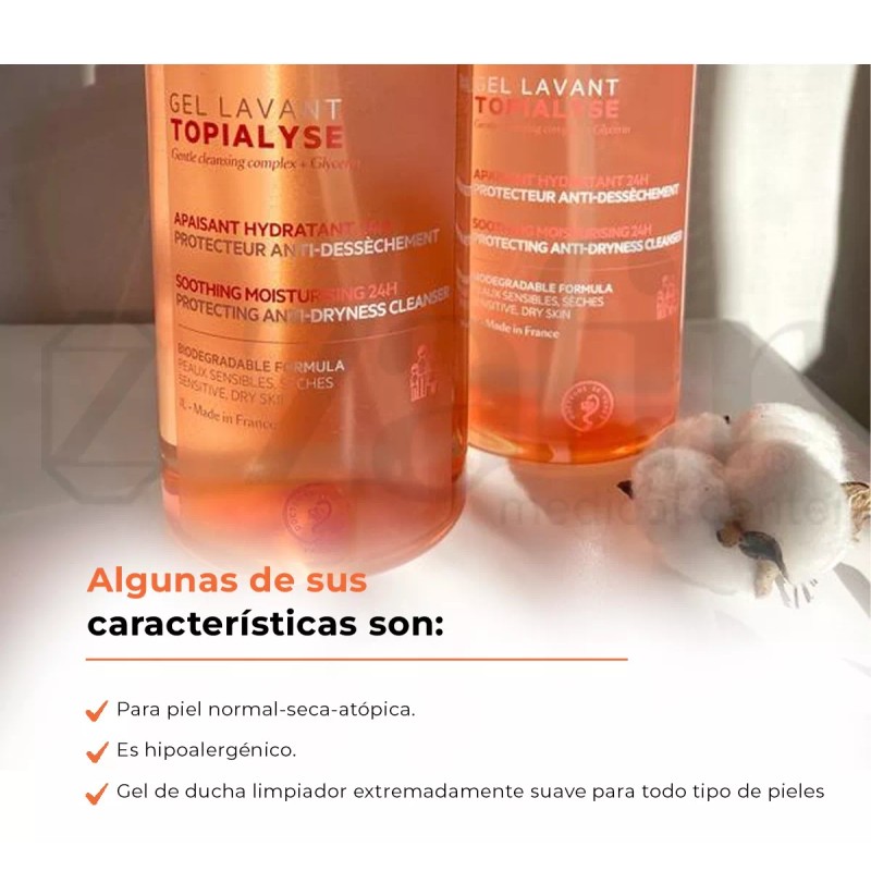 SVR Jabon Corporal Svr Lavant Topialyse Liempieza Piel Sensible