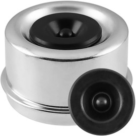Tapón antipolvo para cojinetes de remolque, de 1.9 pulgadas, con 8 tapones de goma, tapas de grasa de alta resistencia, pernos de metal, tapas de polvo de cubeta de remolque, repuesto para la mayoría de ejes de 200 a 3500 libras, Dexter, caravana, carava