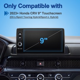 Coleya Anti-Glare Matte Screen Protector for 2023 2024 2025 Honda CR-V (EX-L/Sport-L/Sport Touring) 9-inch Touchscreen, 9H Hardness Tempered Glass 2025 CRV Accessories HD/Anti-Fingerprint 9"