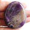 Lovionus89 Amethyst Crystal Thumb Stone Water Drop Chakra Stones Reiki