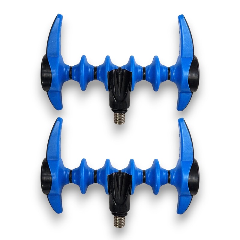 2 x TJR Mini Raptor Coarse Fishing Rod rest feeder