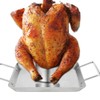Beer Chicken Roaster Stand Stainless Steel Chicken Holder Barbecue Rack