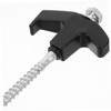 CAXUSD 4pcs Portable Tent Pegs Rotating Heads Heavy Duty Ground