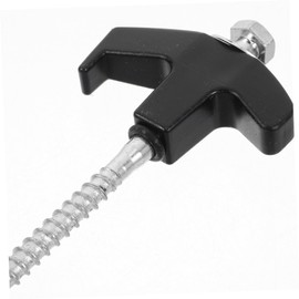 CAXUSD 4pcs Portable Tent Pegs Rotating Heads Heavy Duty Ground Stakes for Tents Canopies and Tarps for Outdoor Camping and Beach Use