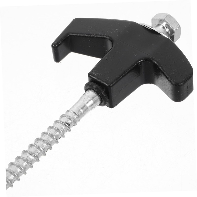 CAXUSD 4pcs Portable Tent Pegs Rotating Heads Heavy Duty Ground