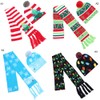 Hat Scarf Set Flexible Ultral Warmth Comfort Lightweight For Winter