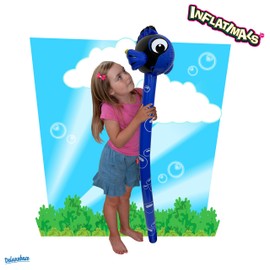 Inflatimals - Blue Tang by Deluxebase. Giant Inflatable Sea Animal Inflatable Toy. Perfect Inflatable Party Gift or Party Decoration for Kids