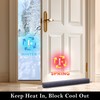 Sunolga 38" Linen Door Draft Stopper Blocks Hot and Cold