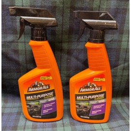 Armor All 2 - Armor All Multi Purpose Car Cleaner Spray All Auto Surfa 16 Fl New Car Scent