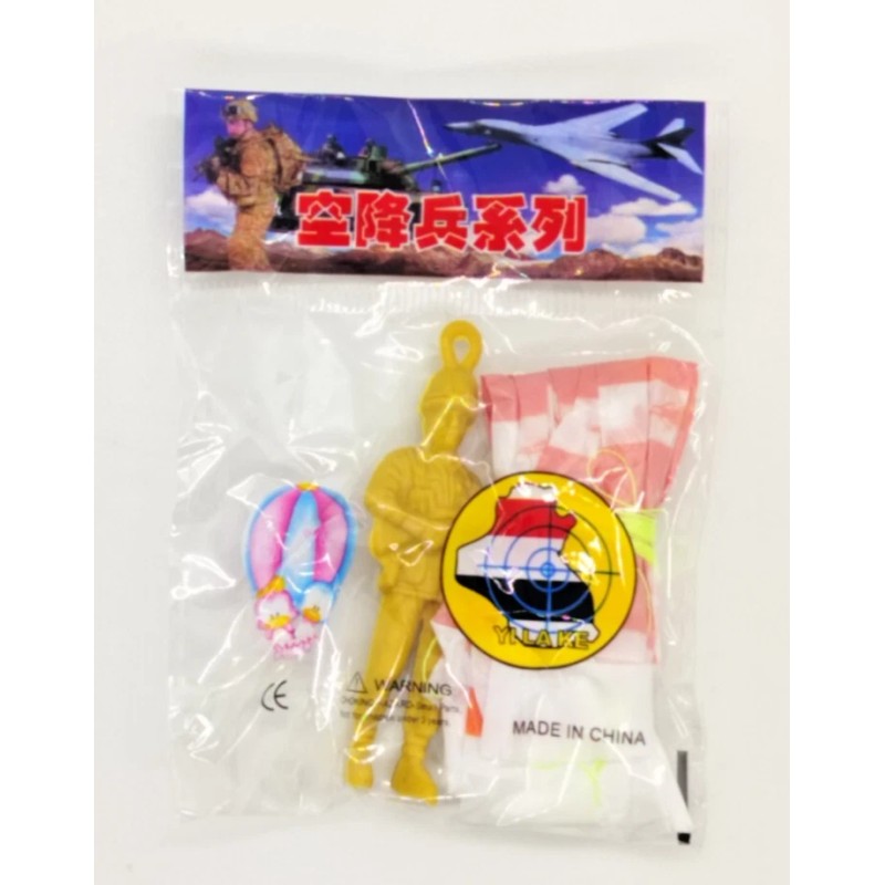 ParaDropper Kite Toy (parachute sky ryder line laundry paratrooper)