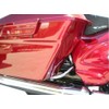Cavalry Chrome Saddlebag Guard Eliminators Brackets Support For Harley Touring