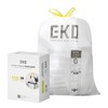 EKO 21 Gallon / 50-90 Liter,110 CountDrawstring Trash Bags, Extra-Strong