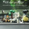 BLUWTE 10pcs Garden Statue Accessories,Princess Mononoke Luminous Tree Elves,Glow in