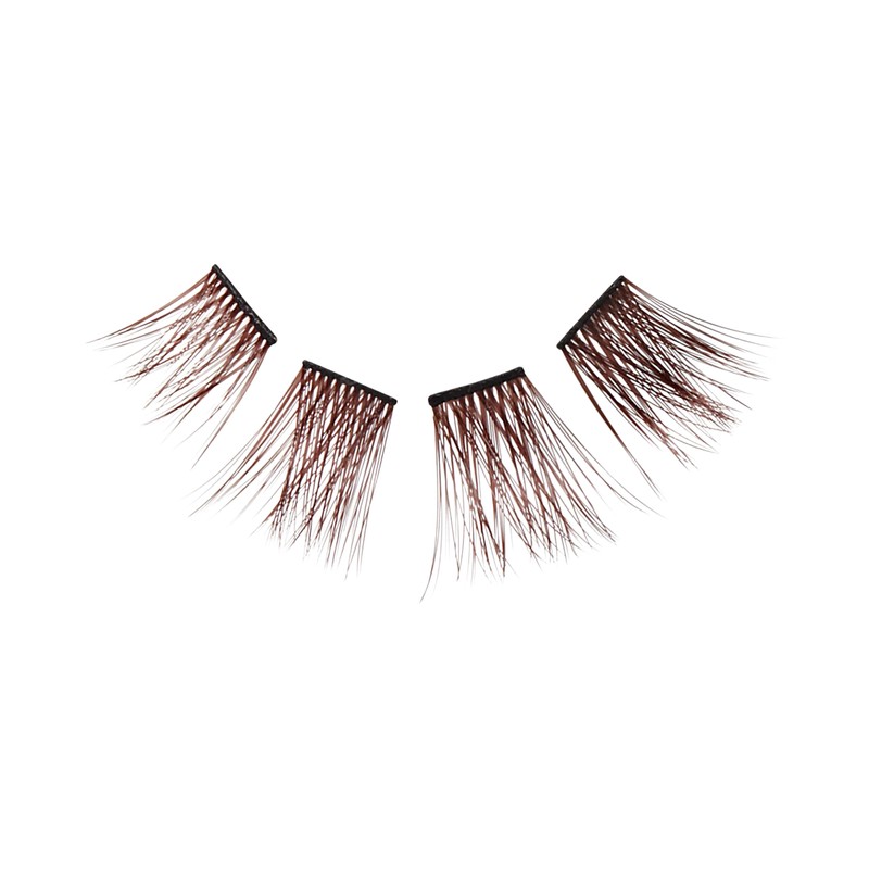 FALSCARA False Eyelashes Eyelash Extension Set, Brown Mocha, Natural Volume