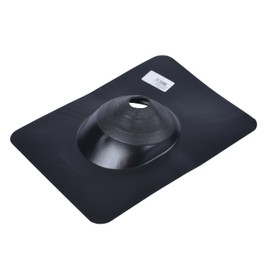 Oatey 11873 All-Flash No-Calk 1.5 in. – 3 in. Galvanized Black 11 in. x 14.5 in. Base Roof Flashing