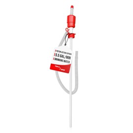 TERA PUMP TRDRUM20 Emergency BPA-Free Drinking Water Drum Siphon Pump (5.5 GPM) for 55 Gallon Drums