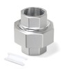 TAISHER 1PCS 304 Stainless Steel Union, 1/2" NPT Female Cast